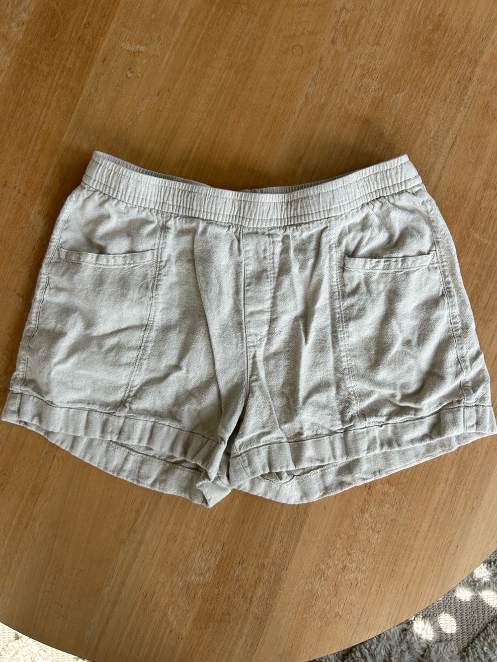 Old Navy High-Rise Linen Shorts